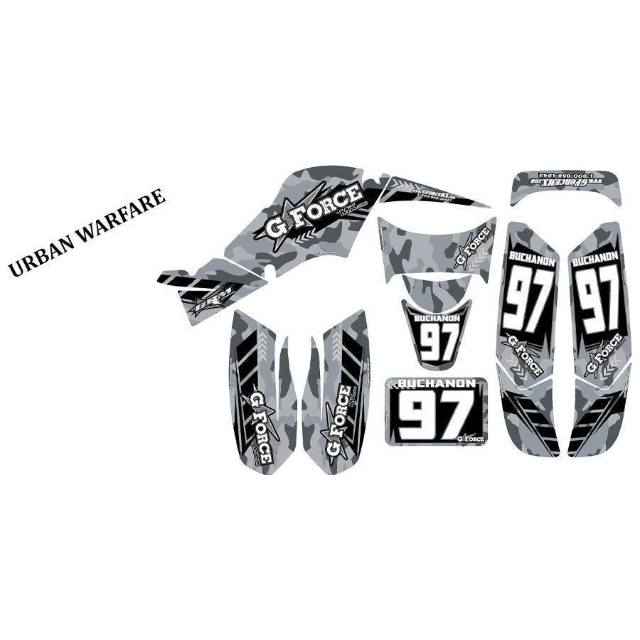 URBAN WARFARE - TEAM DECAL KIT