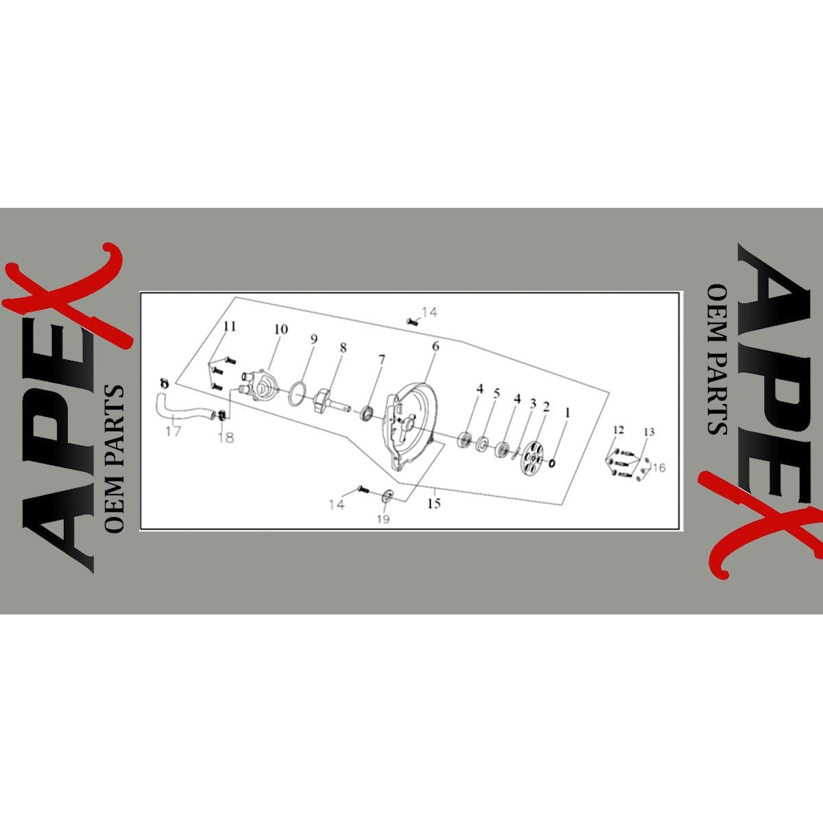 #15 Pump Assy Liquid 50/90/100cc