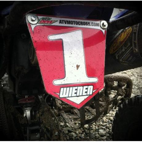 UNIVERSAL CARBON FIBER REAR NUMBER PLATE