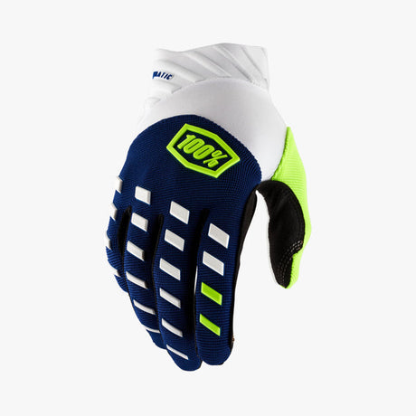 AIRMATIC GLOVES NAVY/WHITE MD