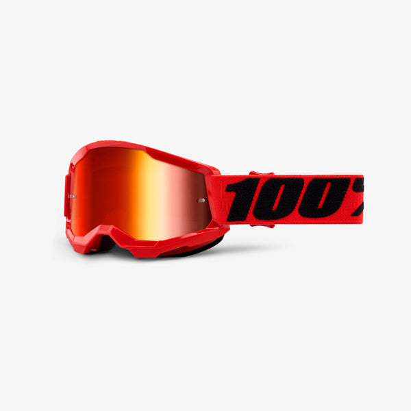 STRATA 2 JUNIOR GOGGLE RED MIRROR RED LENS