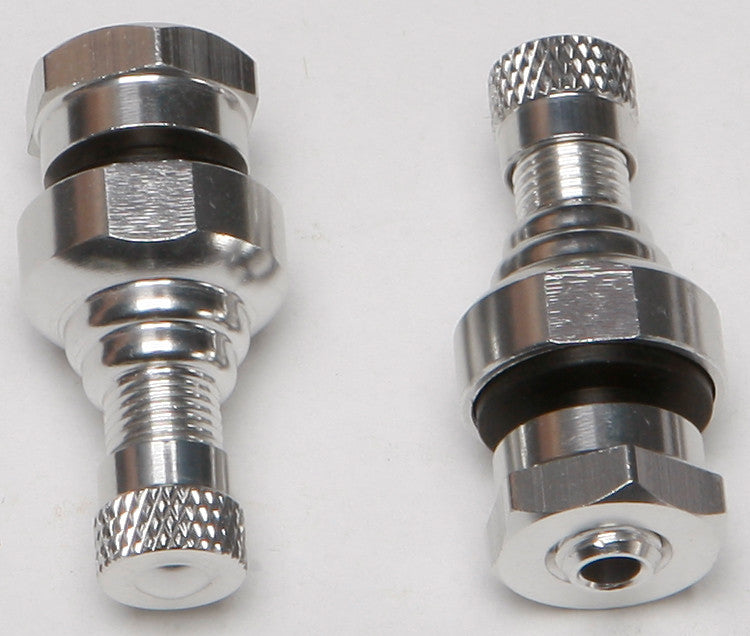 STRAIGHT/STRAIGHT AIR VALVE 8.3MM SILVER