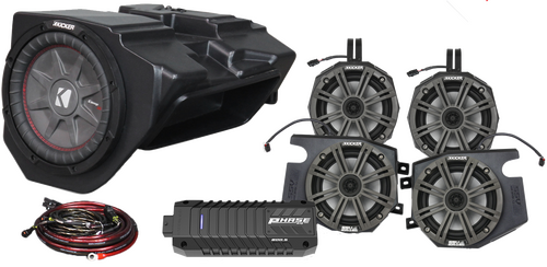 5 SPEAKER PLUG AND PLAY KIT KICKER RIDE COMMAND