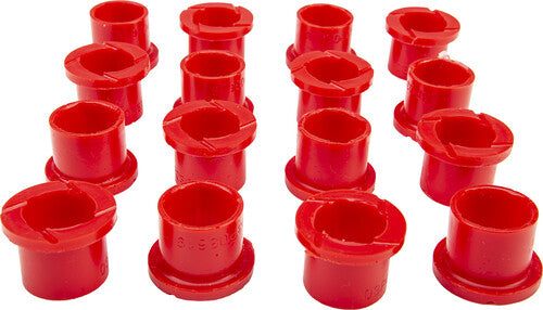 CONTROL ARM BUSHINGS FRONT RED CAN