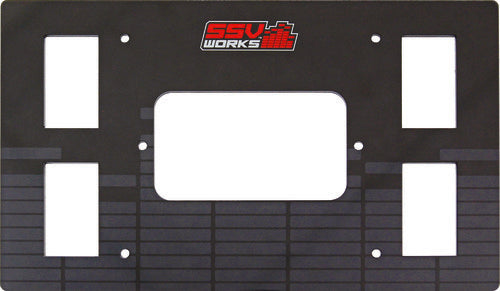SSV DASH PLATE KIT POL RZR