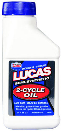 SEMI-SYNTHETIC 2-CYCLE OIL 2.6OZ