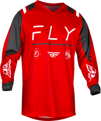F-16 JERSEY RED/CHARCOAL/WHITE SM