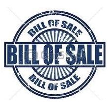 Bill of Sale - Sales Tax Due to Local Agency - G-FORCE POWERSPORTS