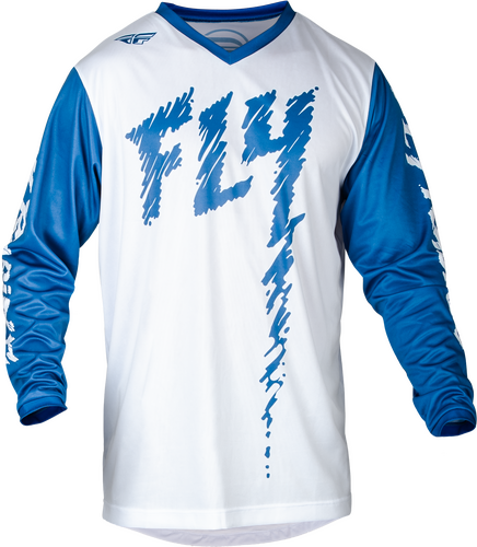 YOUTH F-16 JERSEY TRUE BLUE/WHITE YS