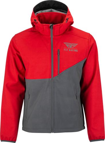 CHECKPOINT JACKET GREY/RED 2X