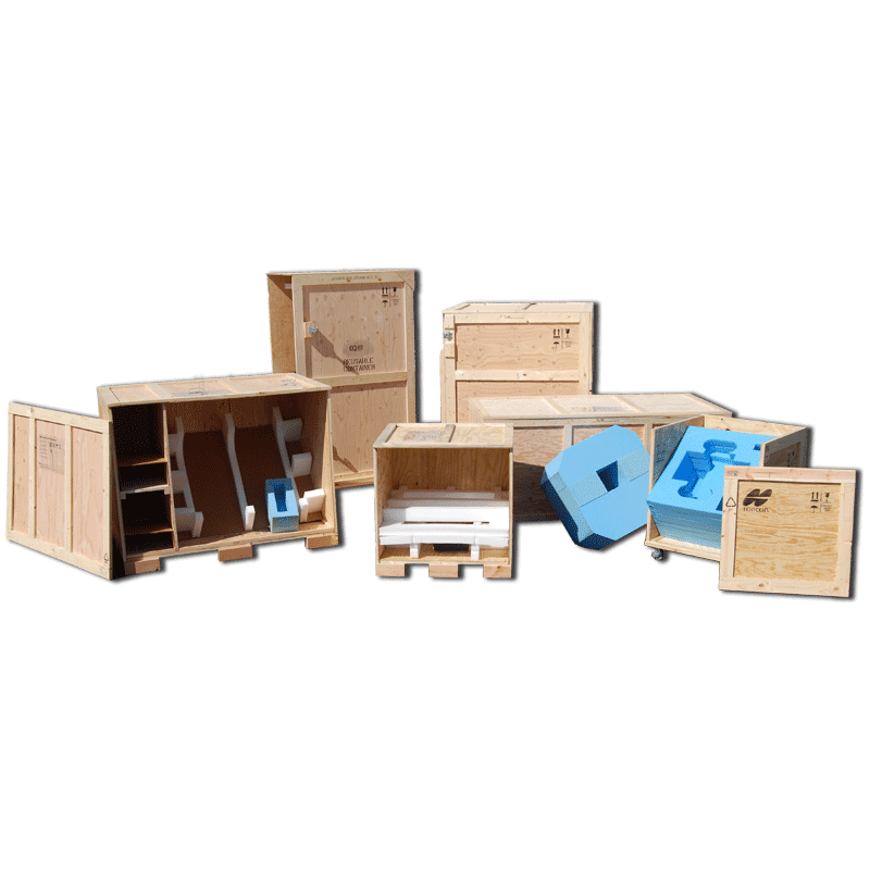 Custom Crate for Assembled Units