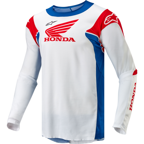 HONDA RACER ICONIC JERSEY WHT/BR BLUE/BR RED XL