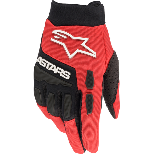 FULL BORE GLOVES BRIGHT RED/BLACK MD