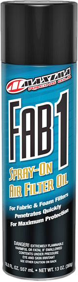FAB 1 SPRAY-ON AIR FILTER OIL 13OZ
