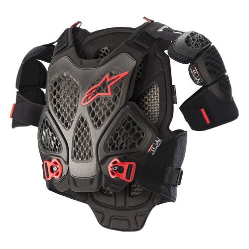 A-6 CHEST PROTECTOR BLACK/ANTHRACITE MD/LG
