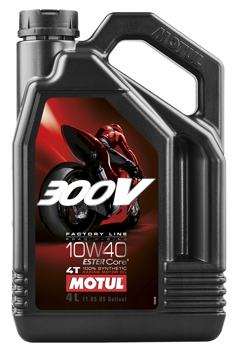 300V 4T COMPETITION SYNTHETIC OIL 10W40 4-LITER