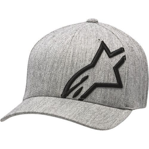 CORP SHIFT 2 CURVED HAT GREY HEATHER/BLACK SM/MD