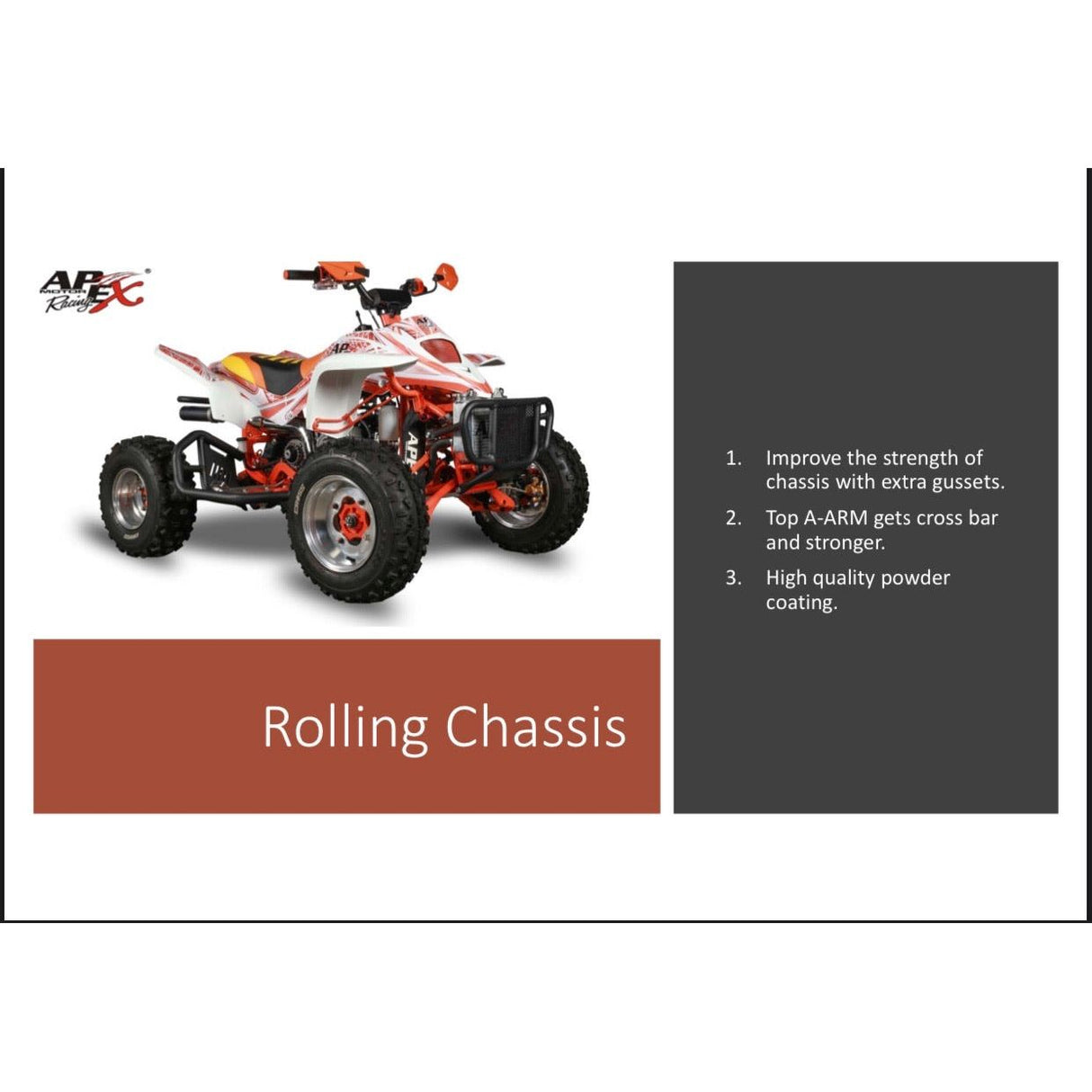 Apex - Closed Course Competition ATV - 50cc