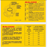 90cc Team Piston Kit - Malossi (12) #3416930 (0 to D SIZES)