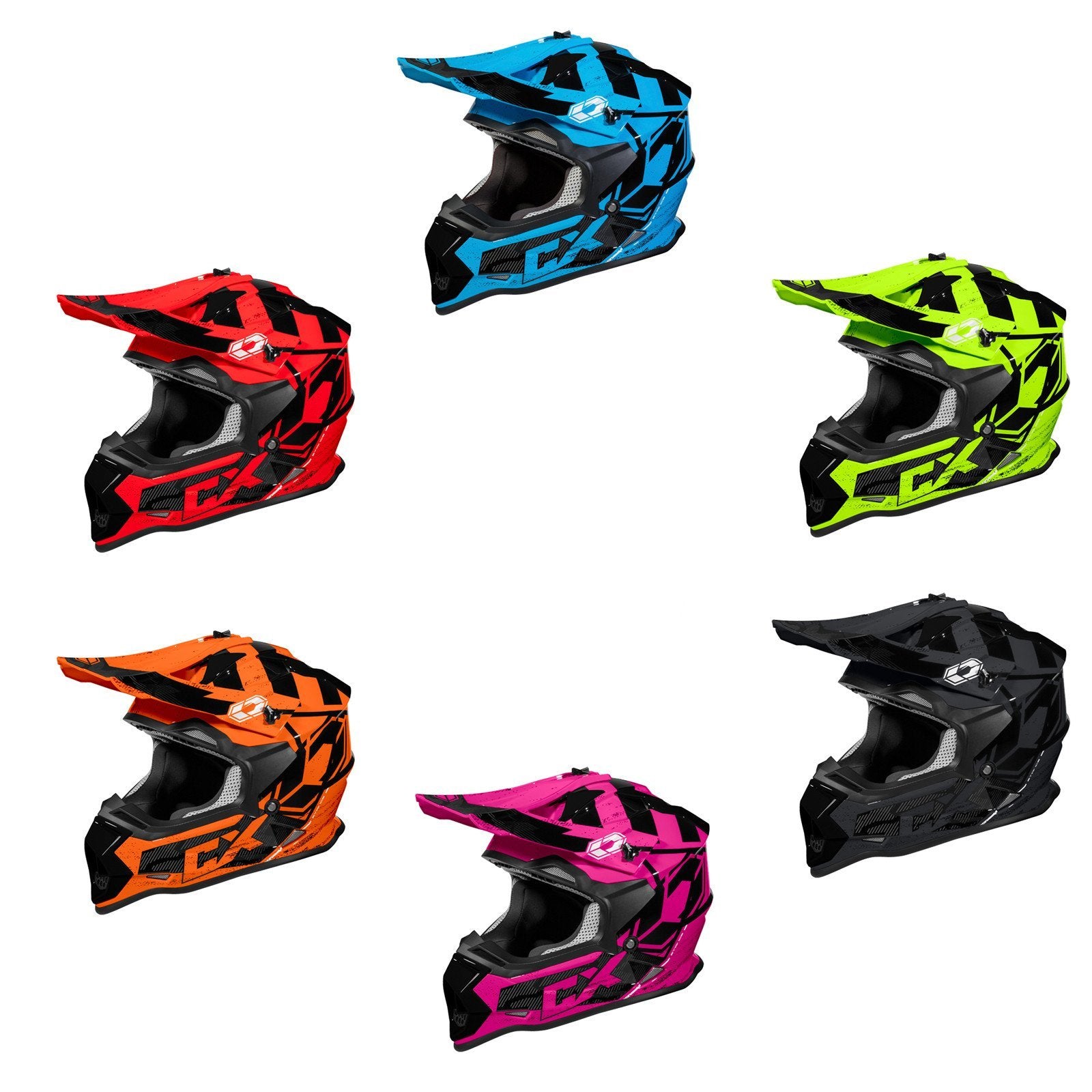 Youth Helmets - Yellow Decal