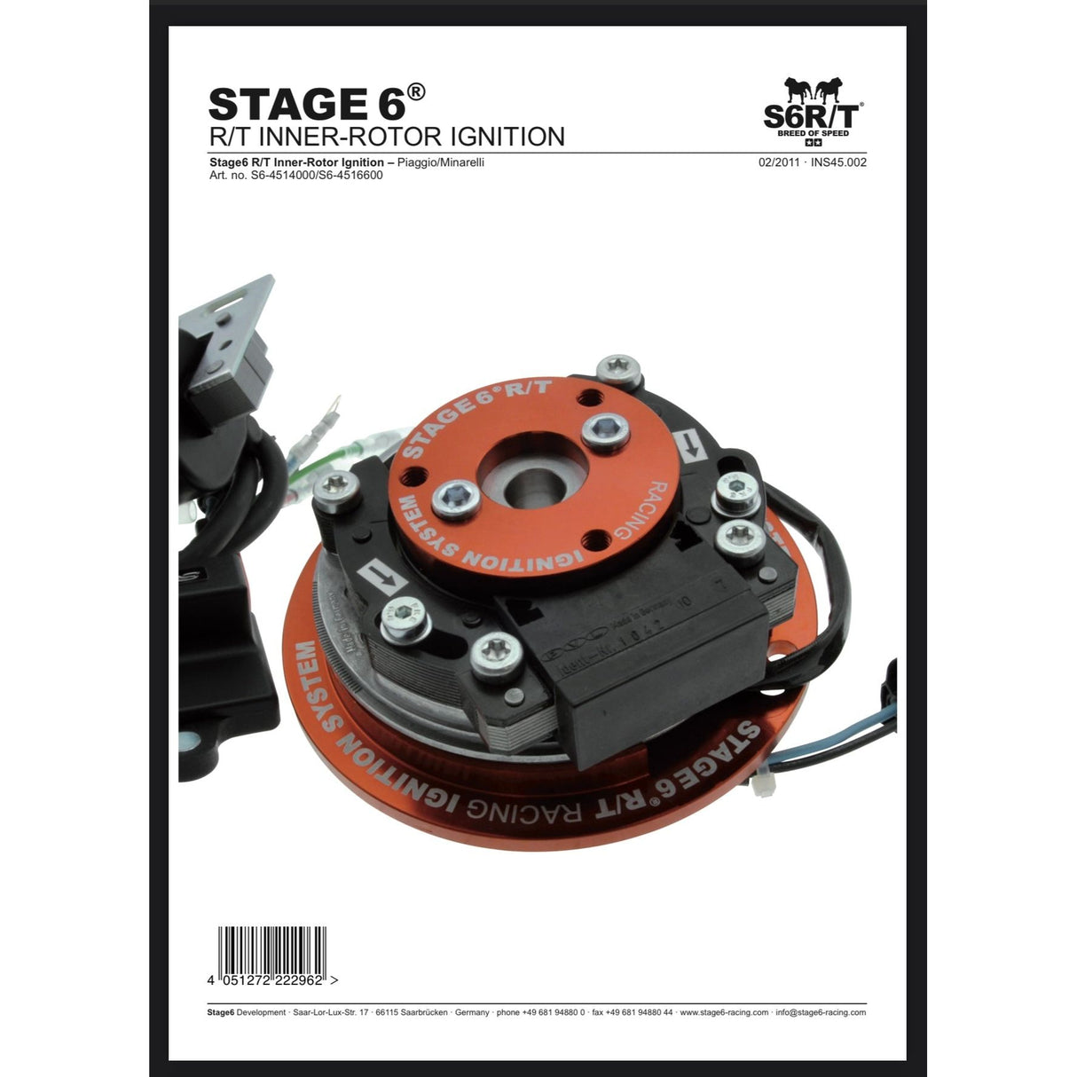 INNER ROTOR PVL IGNITION STAGE6 R/T - MK1 (SMALL TAPER)