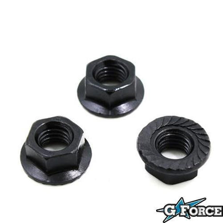 Locking Lug Nut - Qty 1 (BLACK) - G-FORCE POWERSPORTS