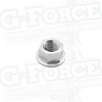 #10 Nut Hex Flange