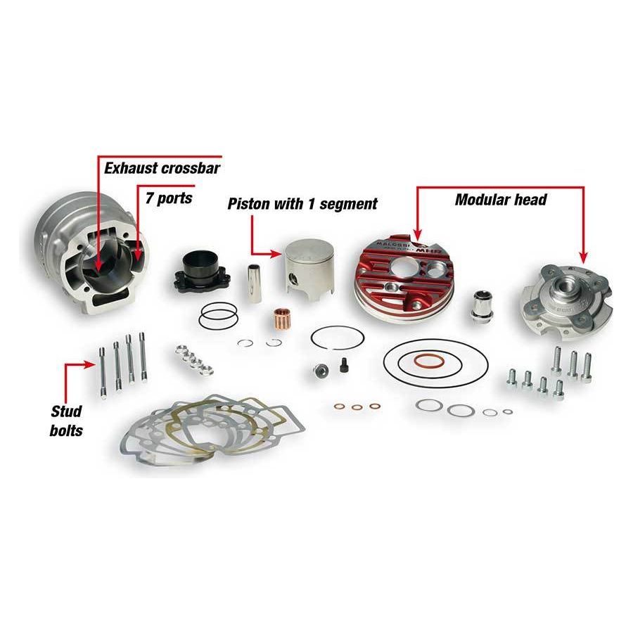Malossi 70cc Testa Rosa Cylinder Kit (NEW) - G-FORCE POWERSPORTS
