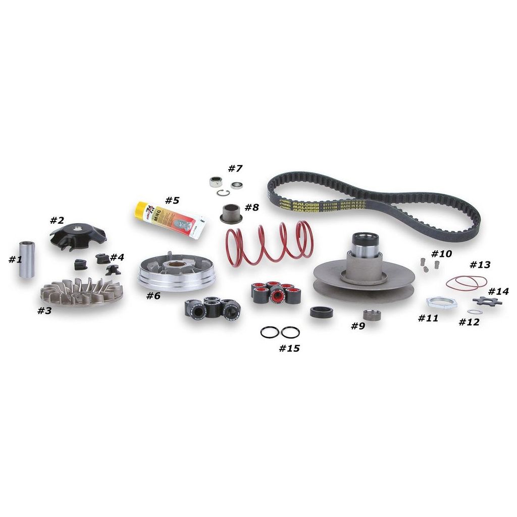 Malossi Over Range - Variator Back Plate - 16mm (#12807)