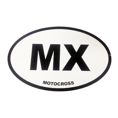MX Oval Window Sticker - G-FORCE POWERSPORTS