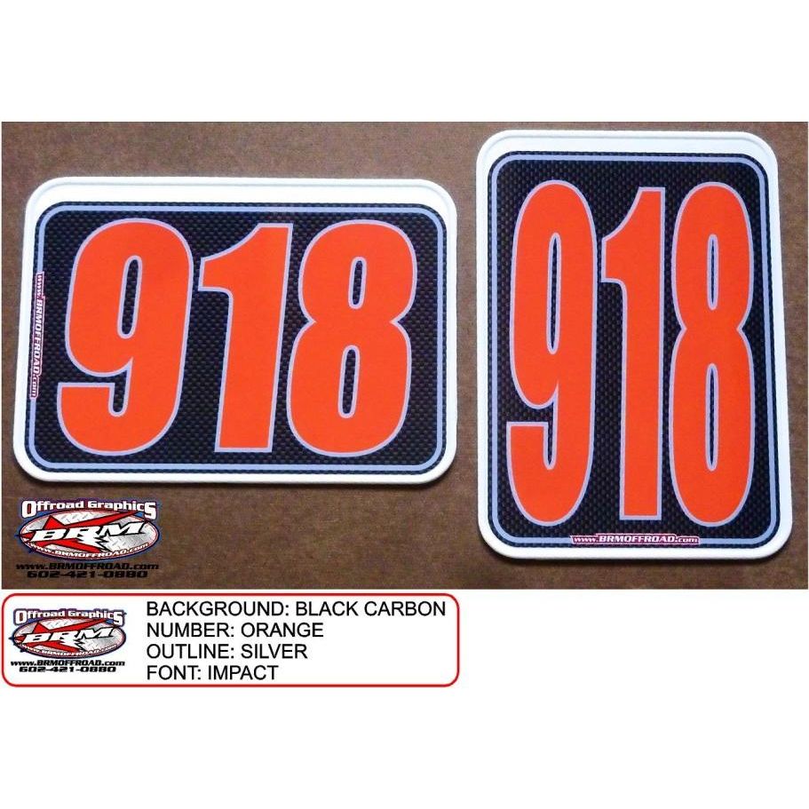 Number Plate (Ordered Without Kit) - G-FORCE POWERSPORTS