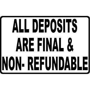 DEPOSIT - DRR DRK ATV - NON REFUNDABLE