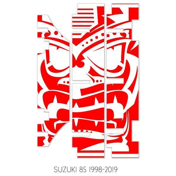 Suzuki 85 Radiator Louver Graphics 1998-2019 - G-FORCE POWERSPORTS
