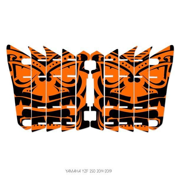 Yamaha YZF 250 Radiator Louver Graphics 2010-2019 - G-FORCE POWERSPORTS