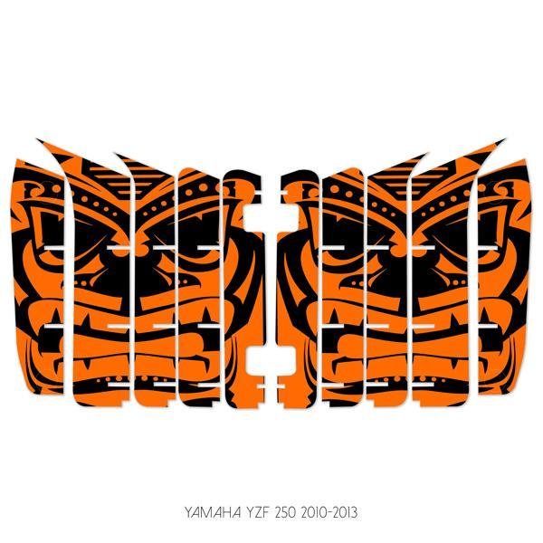 Yamaha YZF 250 Radiator Louver Graphics 2010-2019 - G-FORCE POWERSPORTS