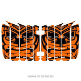 Yamaha YZF 250 Radiator Louver Graphics 2010-2019 - G-FORCE POWERSPORTS