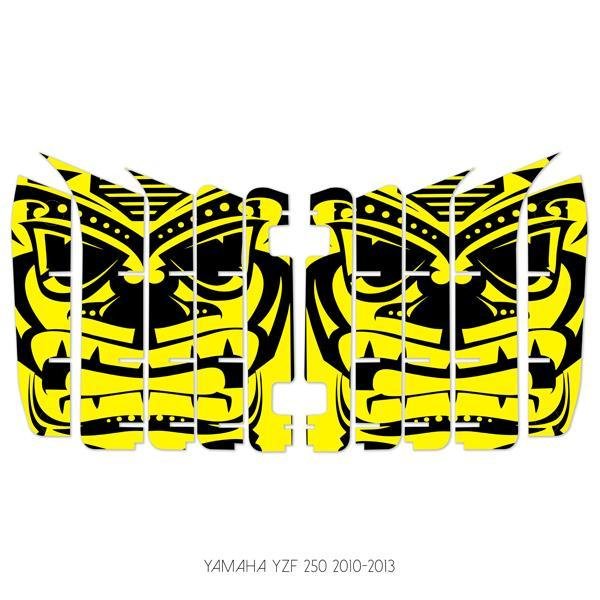 Yamaha YZF 250 Radiator Louver Graphics 2010-2019 - G-FORCE POWERSPORTS